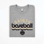 Saints Retro Baseball Team Top
