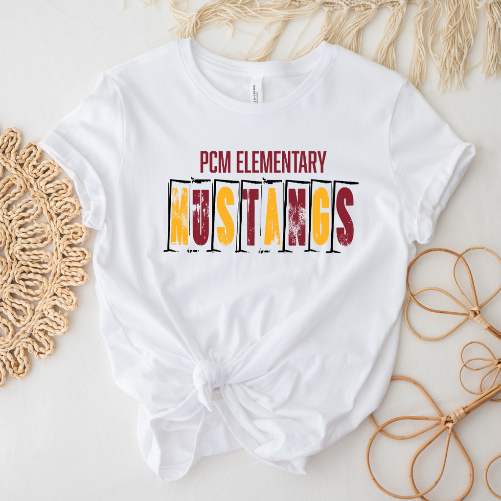 PCM Elementary Mustangs Lined