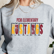 Load image into Gallery viewer, PCM Elementary Mustangs Lined
