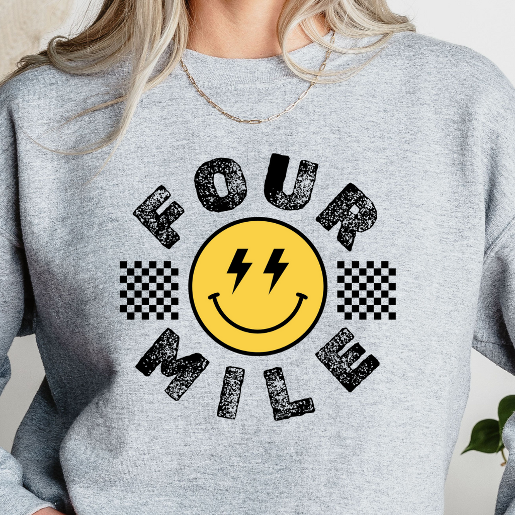 Custom [School Name] Retro Smiley