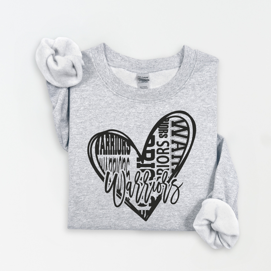 Warriors Heart Top