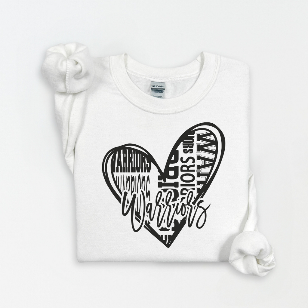 Warriors Heart Top