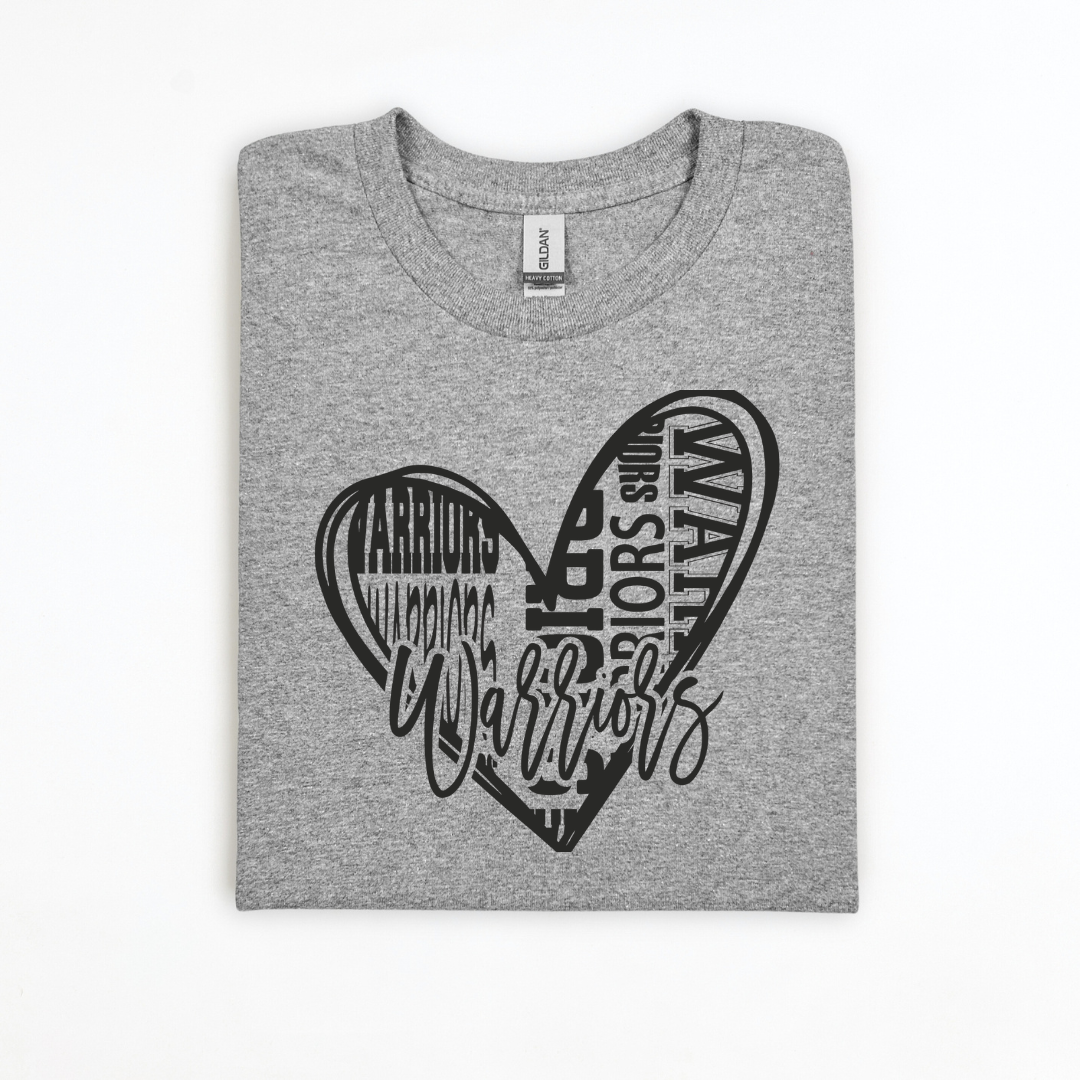 Warriors Heart Top