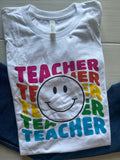 Multi-Color Teacher Smiley