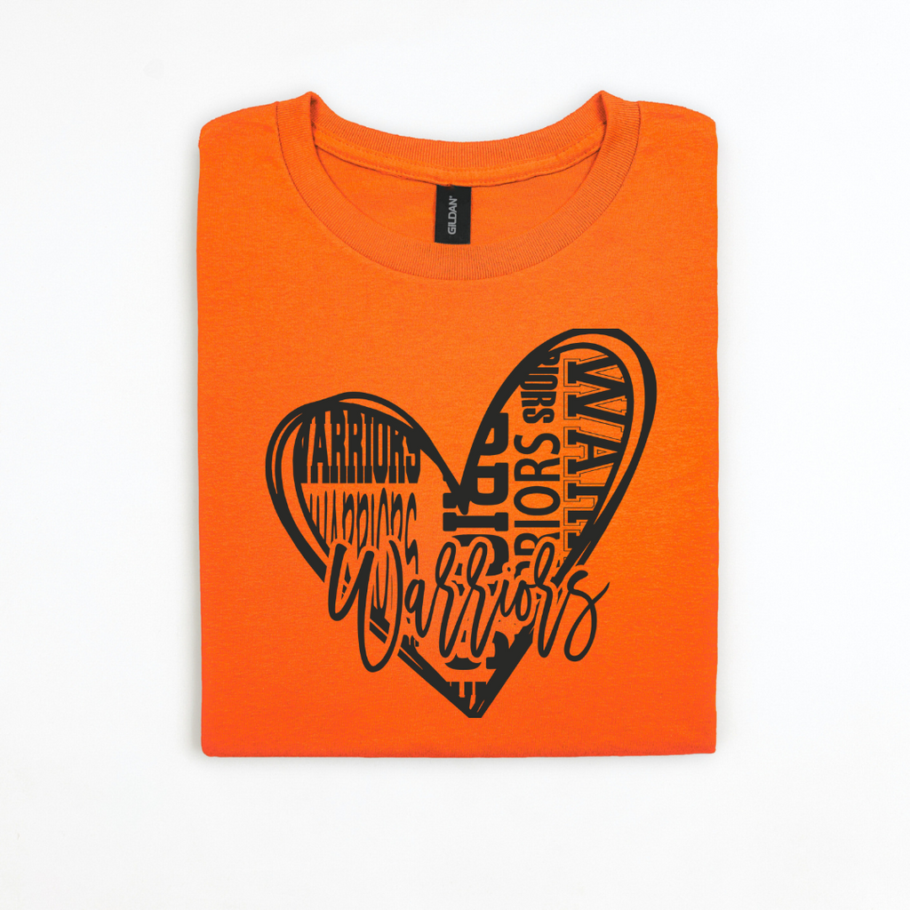 Warriors Heart Top