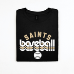 Saints Retro Baseball Team Top
