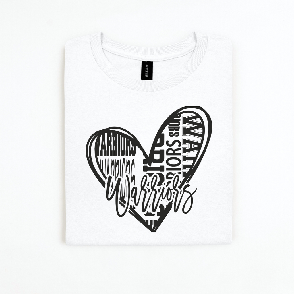 Warriors Heart Top