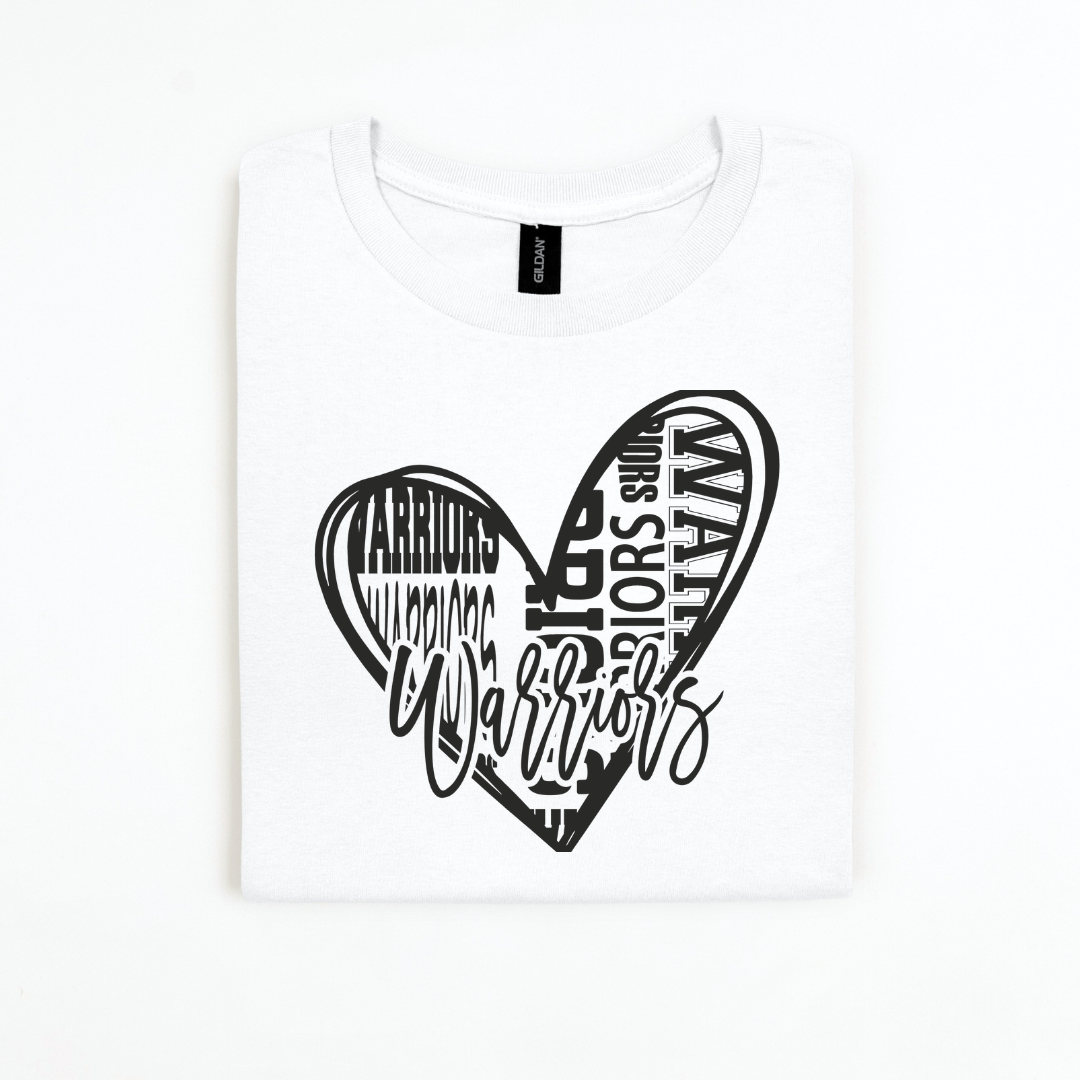 Warriors Heart Top