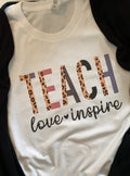 Teach, Love, Inspire