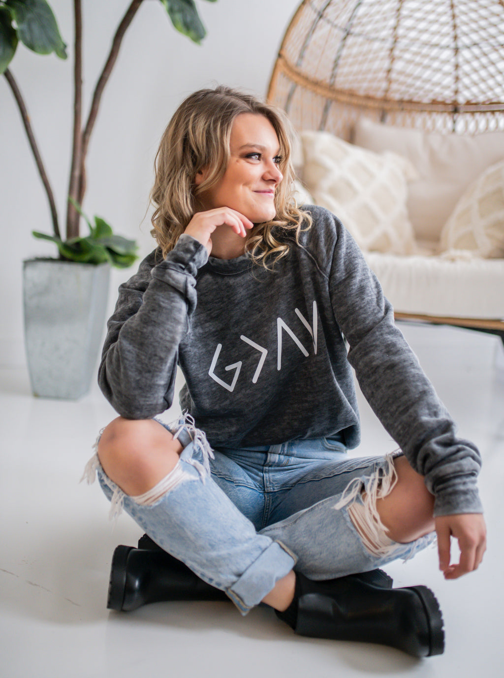 God's Greater Crewneck