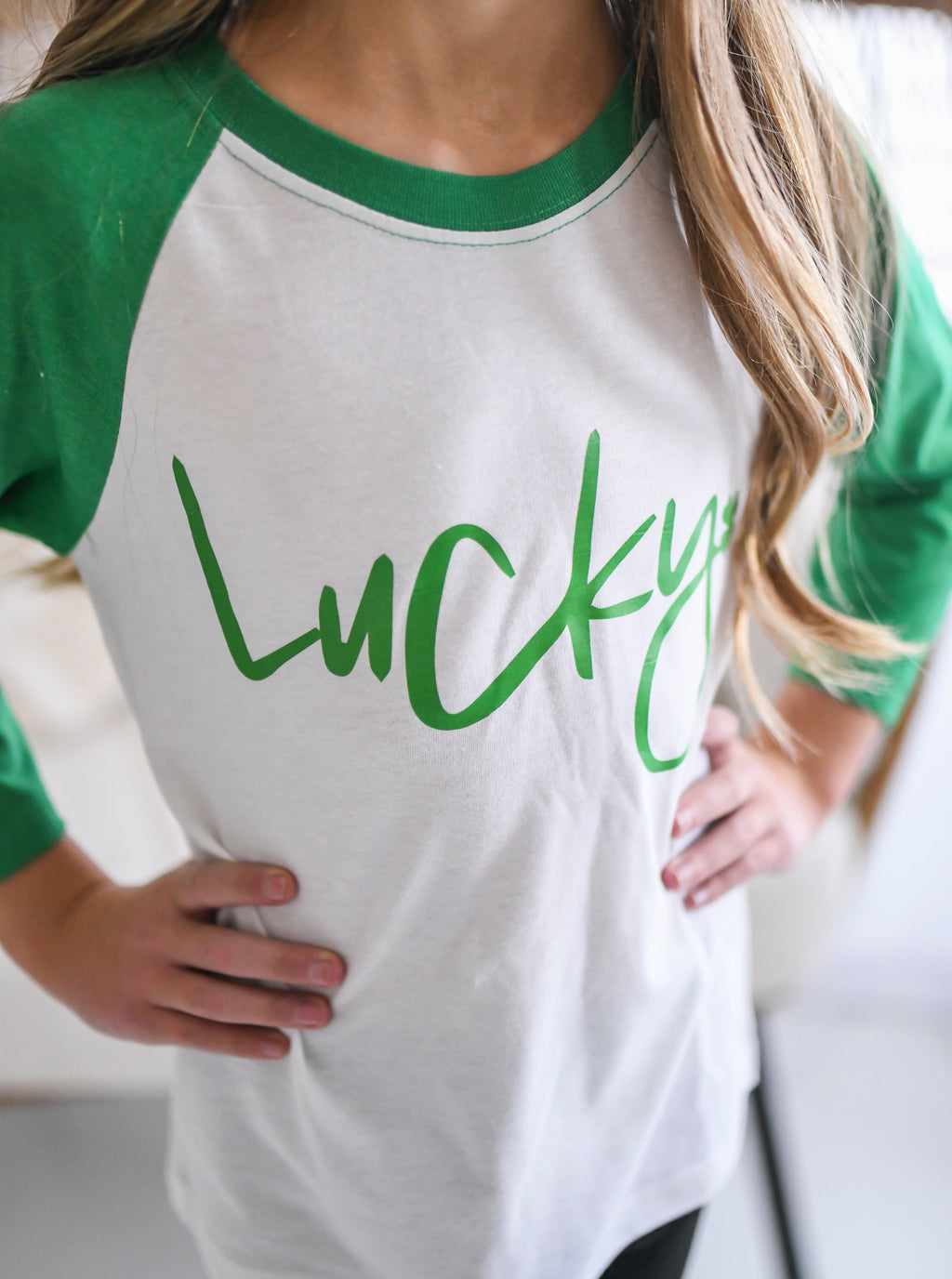 Lucky Raglan Top