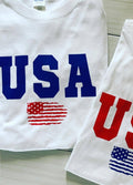USA w/ Flag
