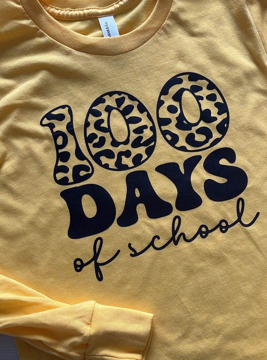 100 Days of School Cheetah