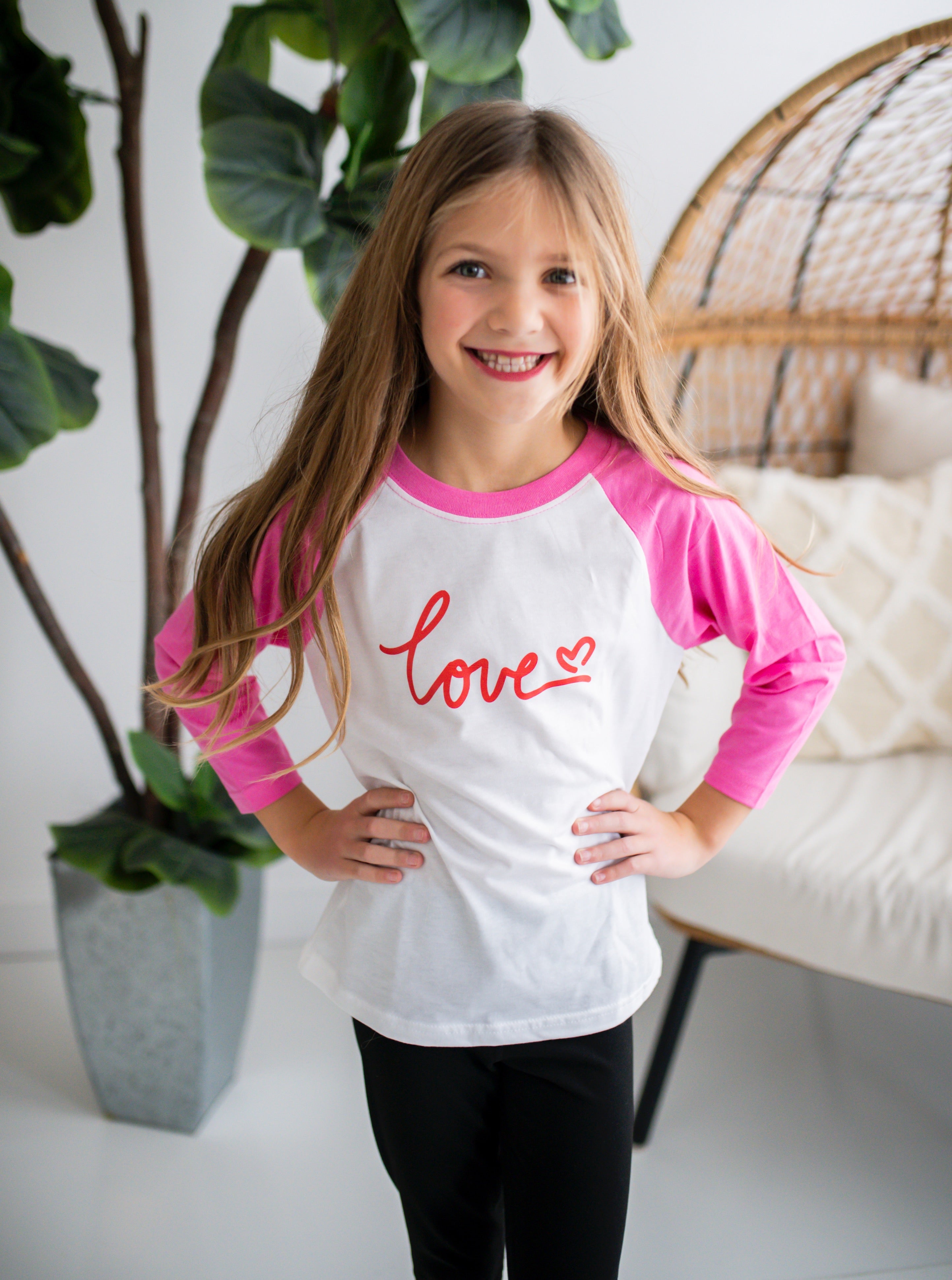 Raglan Simple Love