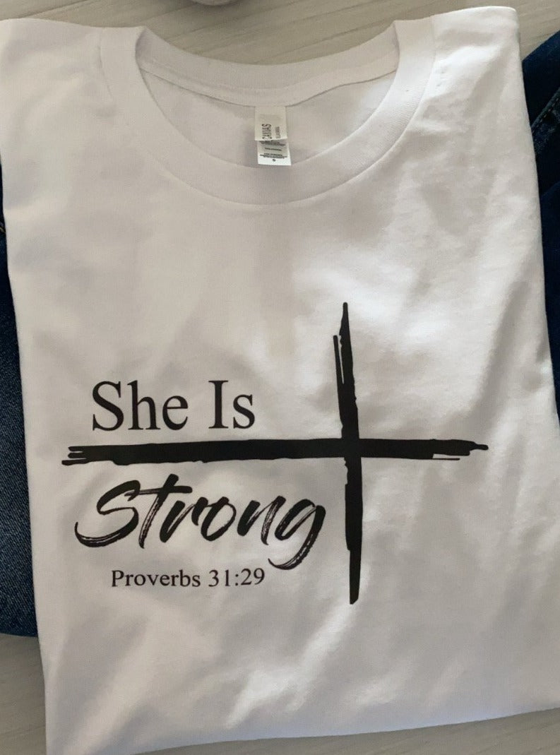 He/She Is Strong