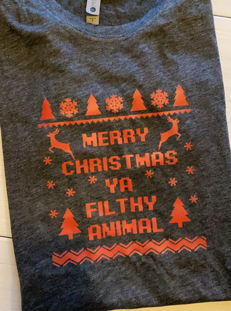 Merry Christmas Ya Filthy Animal