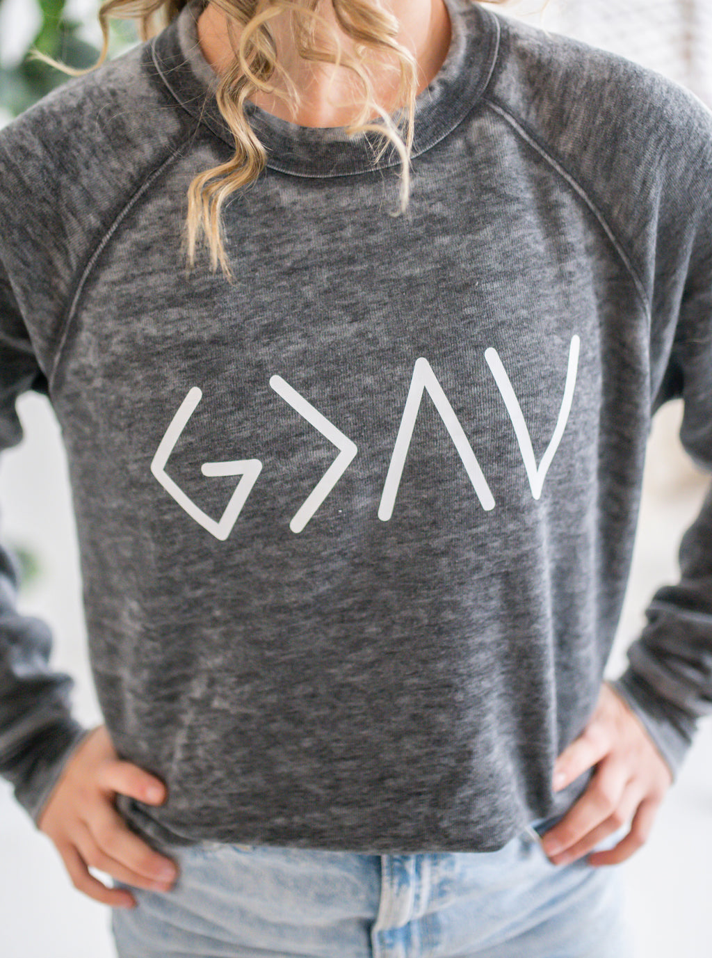God's Greater Crewneck
