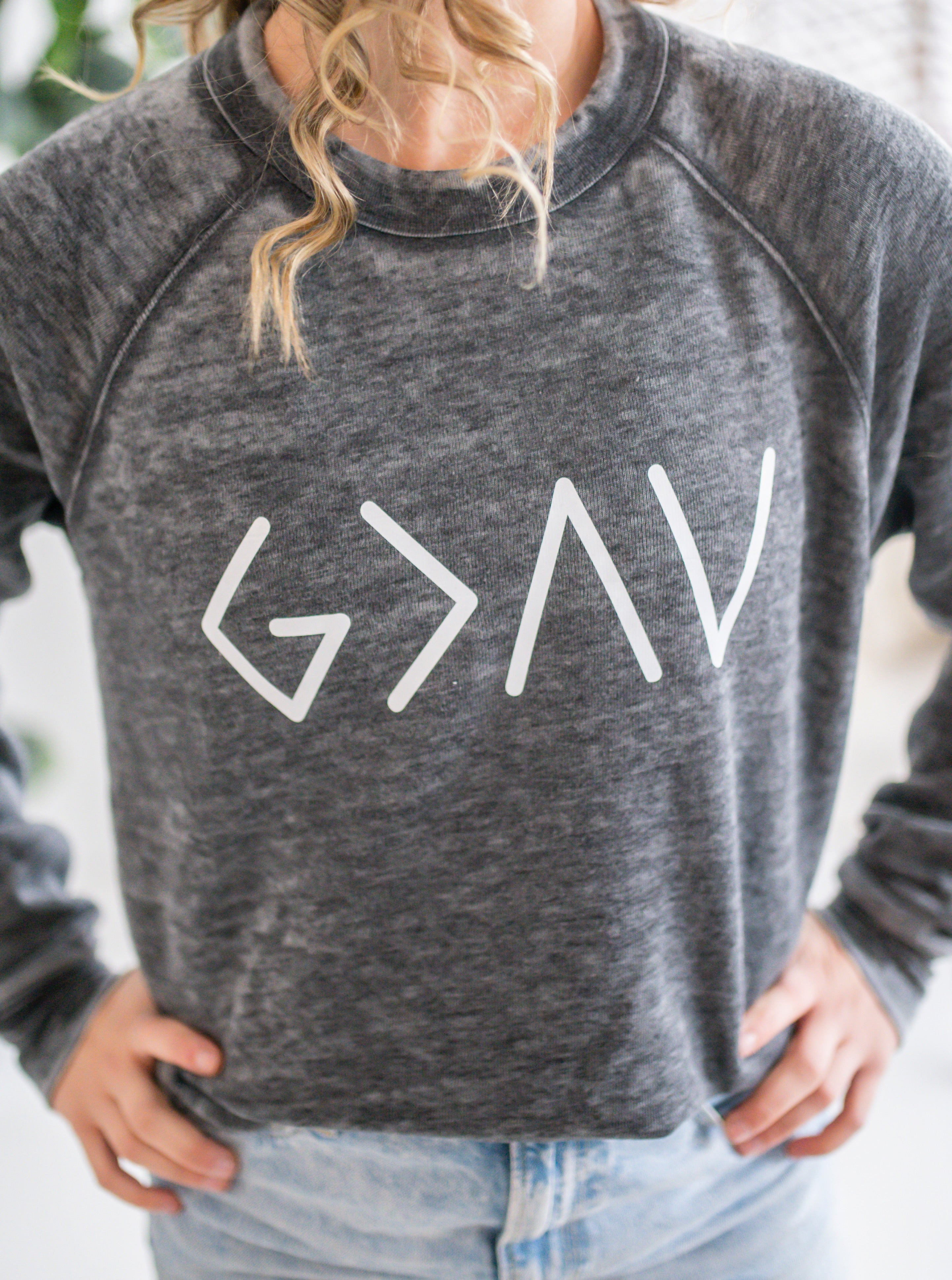 God's Greater Crewneck