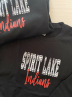 Adult Block Letter Team Top