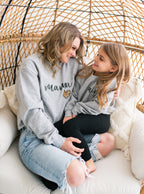 MAMA Cheetah Crewneck