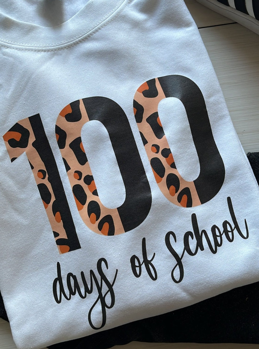 100 Days of School Half Cheetah