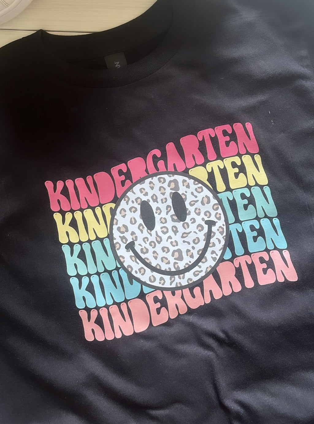 Wavy Cheetah Smile Text (custom)