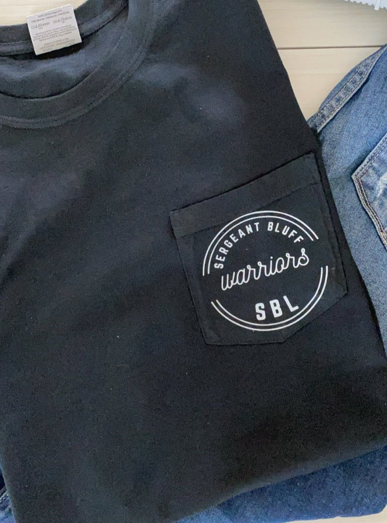 Circle Mascot Pocket Top