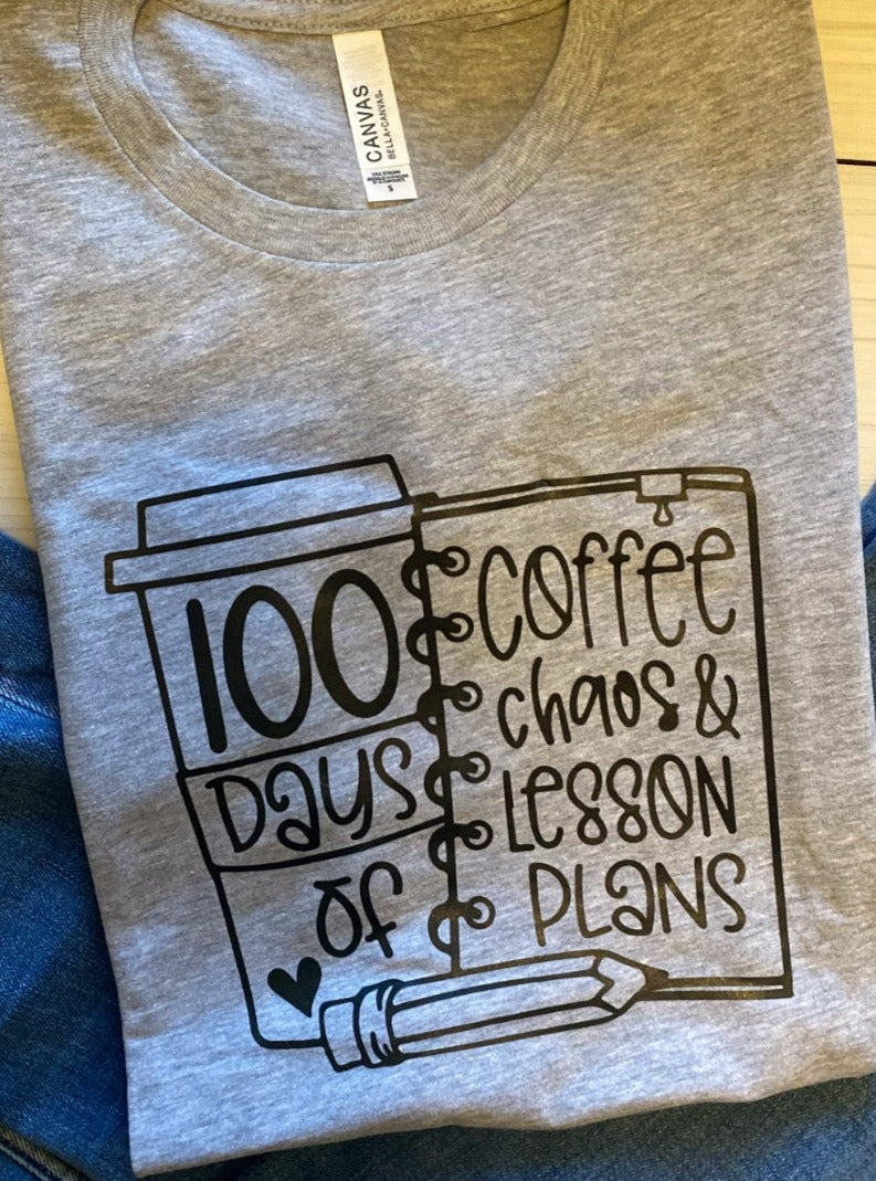100 Days of Coffee, Chaos, and Lesson Plans