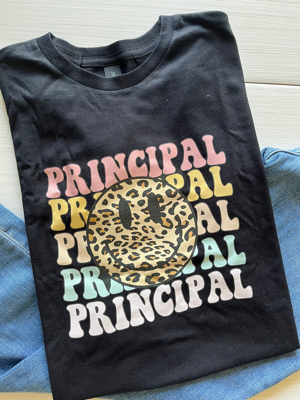 Wavy Cheetah Smile Text (custom)