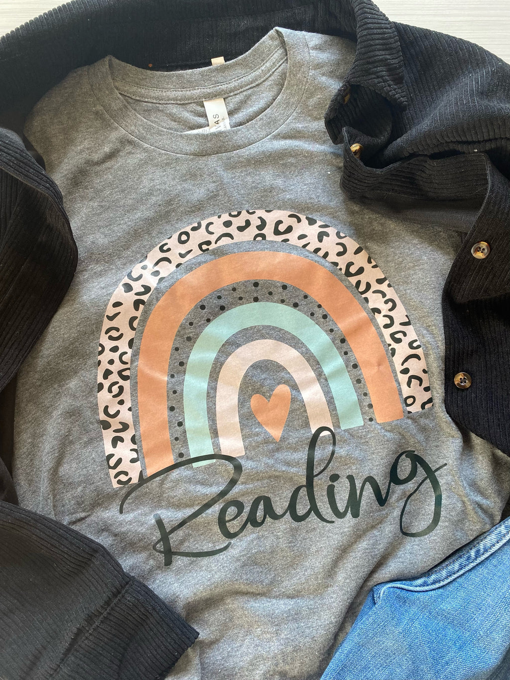 Pastel Rainbow + Custom Text